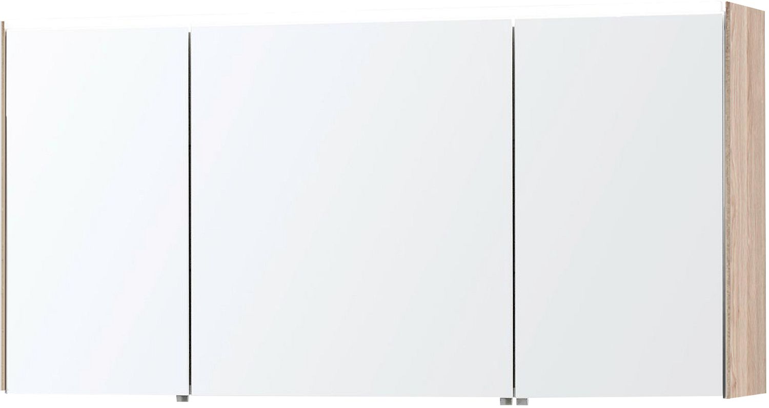 SPIEGELK.MOLTO 141CM M.VERL.LEDL.EIK NAT