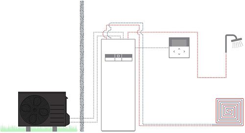 L/W WP  AQUAREA K HP SPL.1Z AI1 COMP.5KW