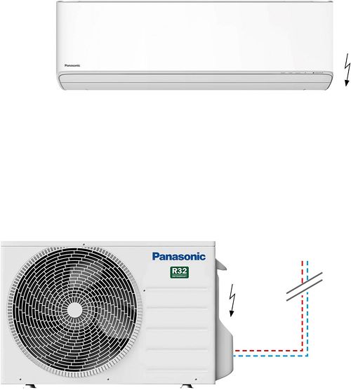 PAC A/A AIRCO MUR.RZ PANAS.3,5KW