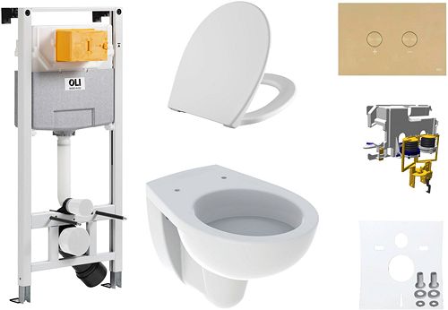 OLI BASTIA D600 BLINK WHITE GOLD