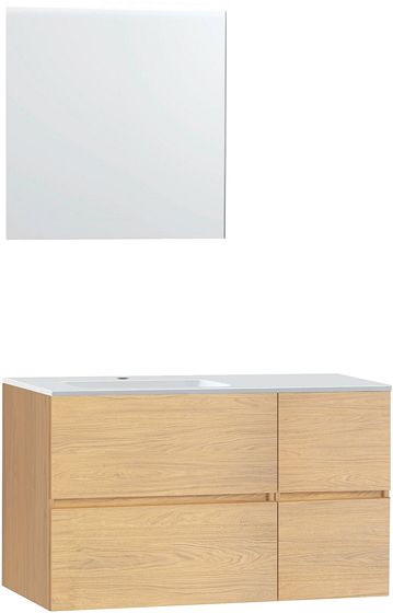 MBL.MOLTO EIK BRONS 105 LI.KUNST.SPIEG.