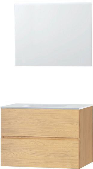 MEUBEL MOLTO EIK BRONS 90 SOLID SPIEGEL