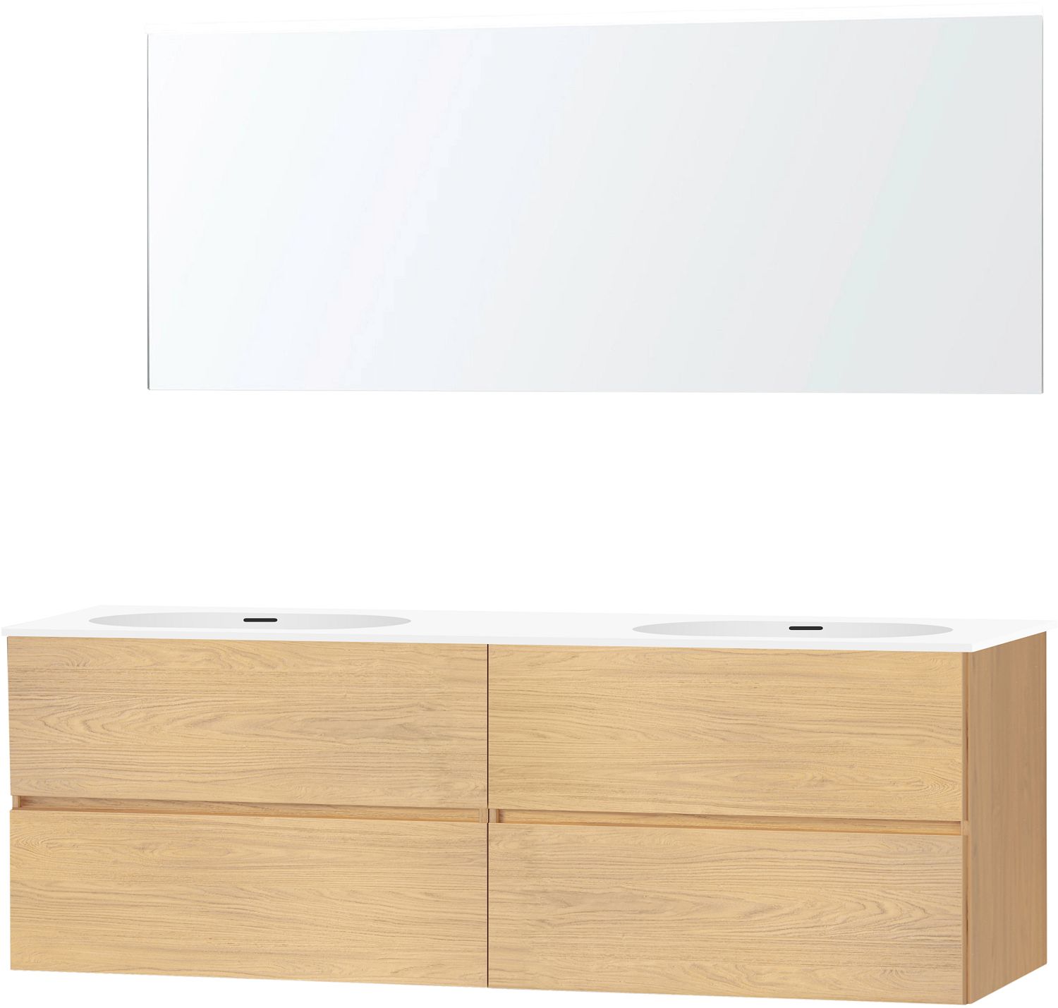 MEUBEL MOLTO EIK BRONS 180 2 XONYX SPIEG