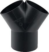 BROEKSTUK 60° PE GEBERIT