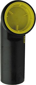 COUDE PE POUR WC SUSPENDU GEBERIT 90MM