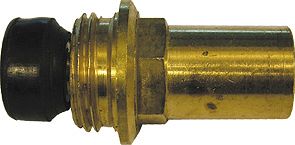 KOPEREN KRAANKOP MET LOSSE SLEUTEL 1/2&quot;
