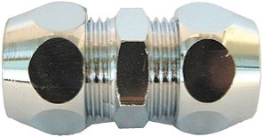 RACC.DOUBLE SCHELL CHR.10MM-10MM SERRAGE