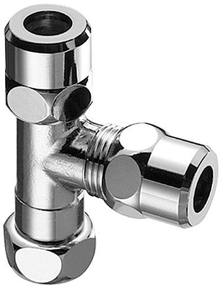 SCHELL T  3/8&quot;-10MM-10MM CHROOM
