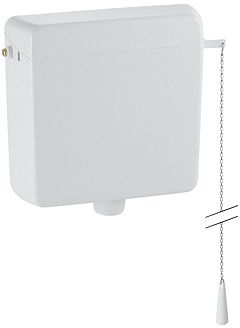 HOOGHANGENDE JACHTBAK GEBERIT WIT 9L