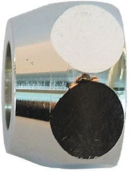 KOPPELING SCHELL 3/8&quot;F-10MM KLEM CHROOM