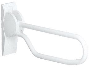 POIGN.TOILETTES RELEV.LINIDO BLANC 70CM