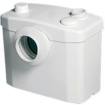 BROYEUR POUR WC X2 SANIBROYEUR BLANC