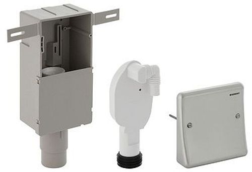 INBOUWSIFON+PLAAT WASM.GEB.50/56MM INOX