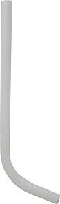 TUBE TROP-PLEIN PVC POUR BAIGNOIRE 25 MM