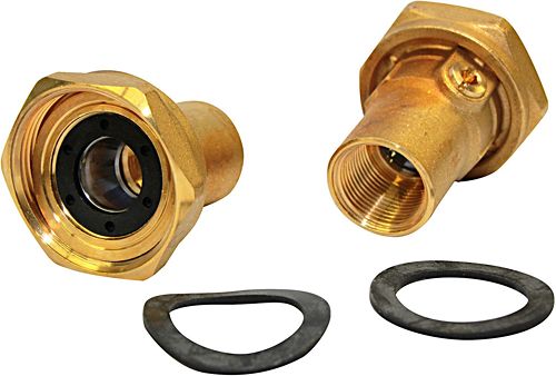 VANNE A RACCORD CIRC.6/4&quot;-4/4&quot;F KIT 2P