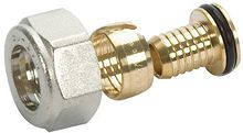 BEGETUBE SET(2 STUKS) KLEMKOPPELING ALUP