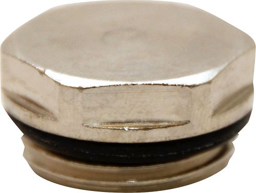 BLINDSTOP VOOR RADIATOR 1/2&quot; CHROOM