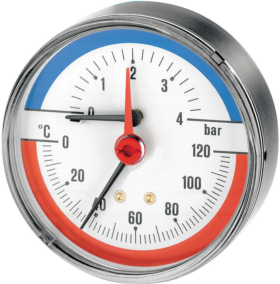 THERMO- MANOMETRE + SERRURE TMAX 4.1/2&quot;