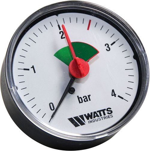 GROENZONE MANOMETER MHA 63/4 1/4&quot; AXIAAL