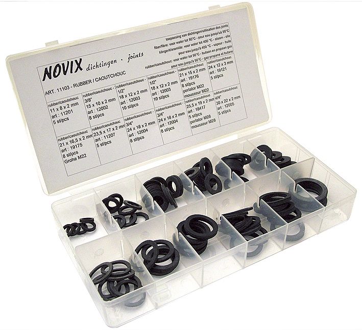 SET RUBBER DICHTINGEN NOVIX