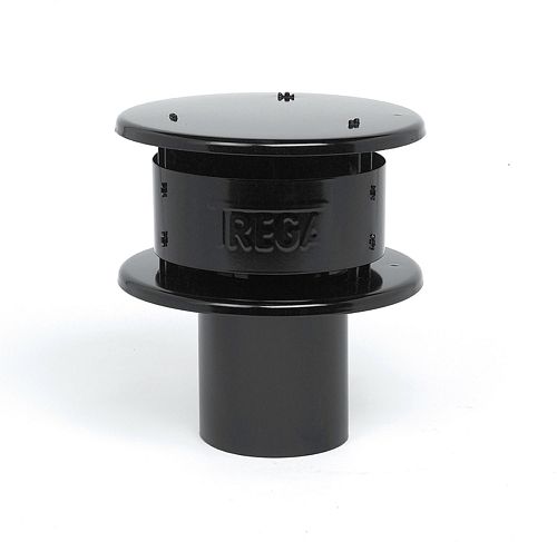 CHAPEAU TREGA ALU NOIR 130MM