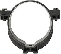 PVC BEUGEL FIXO DONKERGRIJS