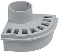 PVC TERRAS-BALKON DOORVOER NICOLL