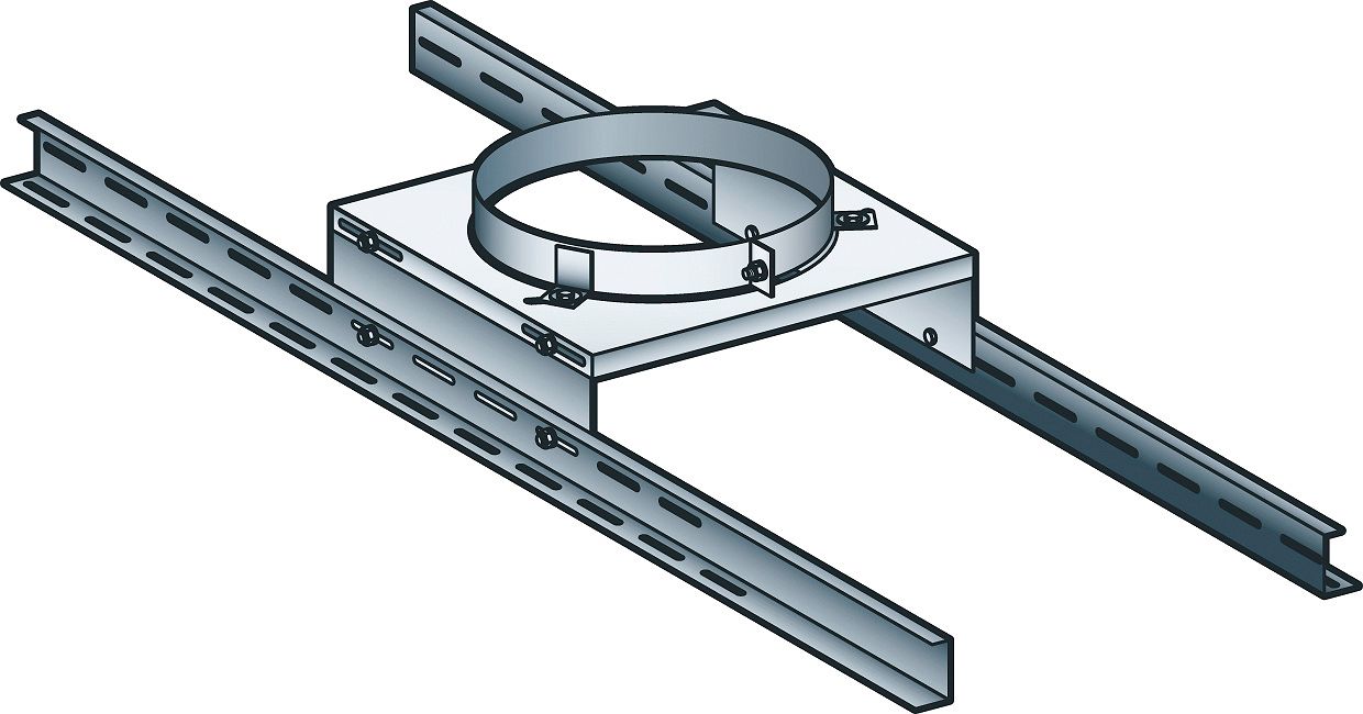 THERM-INOX VLOERSTEUN POUJOULAT 130MM