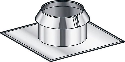 SOLIN THERM-INOX TOIT.PLATE POUJ.150MM
