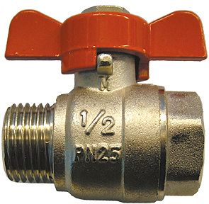 ROB.A BILLE PASS INTEGR.MF 1/2&quot;PAPILLON