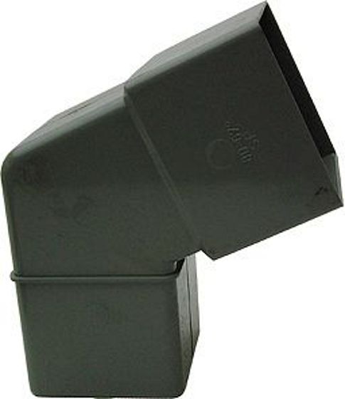PVC ELLEB.GRIJS RWA VIERK.67GR. 80- 80MM