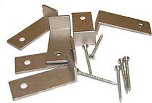 SET KLEMMEN ONDERBOUW LAVABO ALAPE