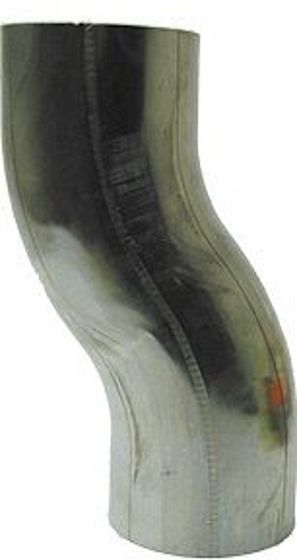 COUDE ZINC MODELE S ROND 80MM