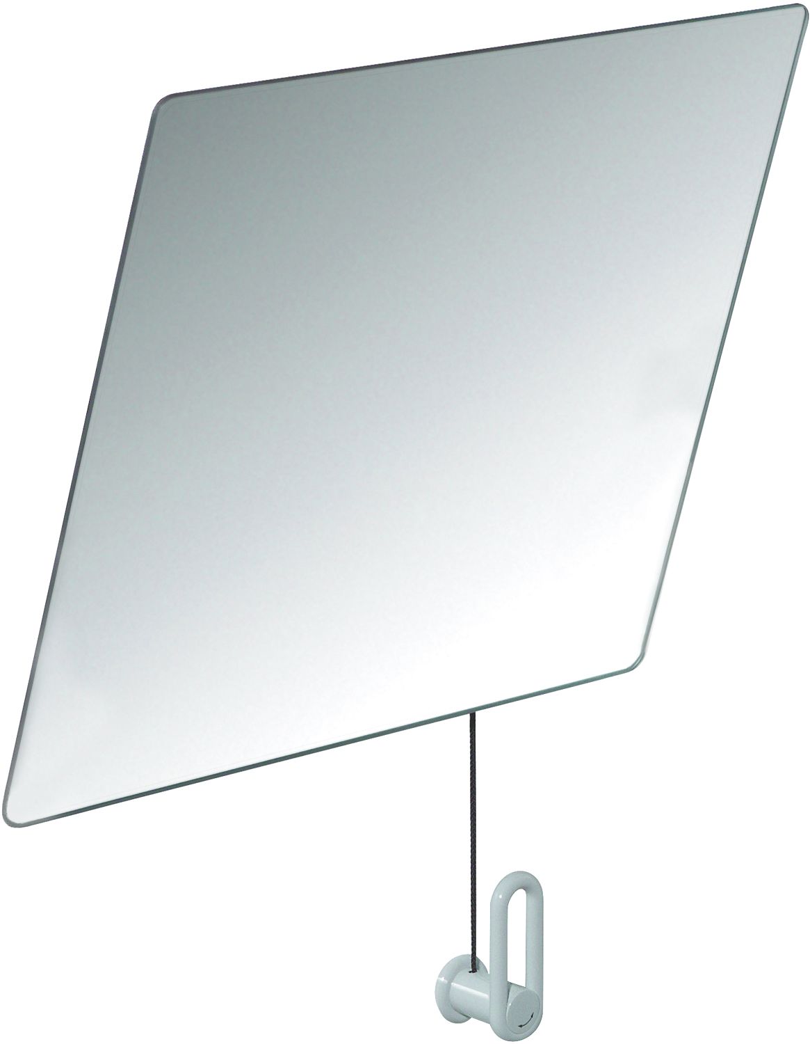 KANTELSPIEGEL HEWI 801 60-54CM WIT