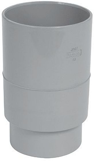 PVC MOF WIT ROND 80MM