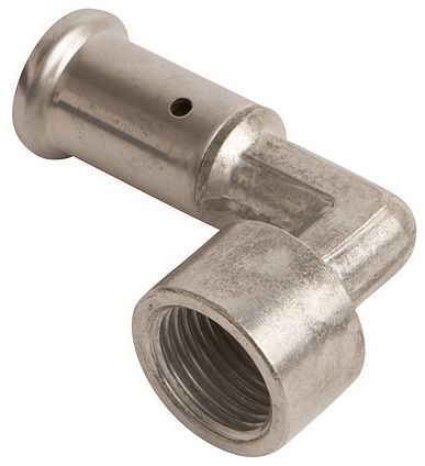 COUDE A SERTIR 32MM-4/4&quot;F LAITON HENCO