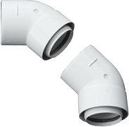 CONC. BOCHT 45° BOSCH ALU/ALU 80/110MM