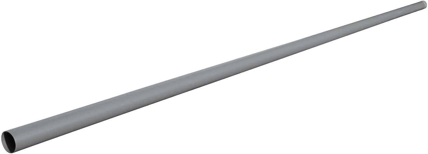 TUBE PVC EEP 4M/LONG.ROND 80MM GR.FONCE