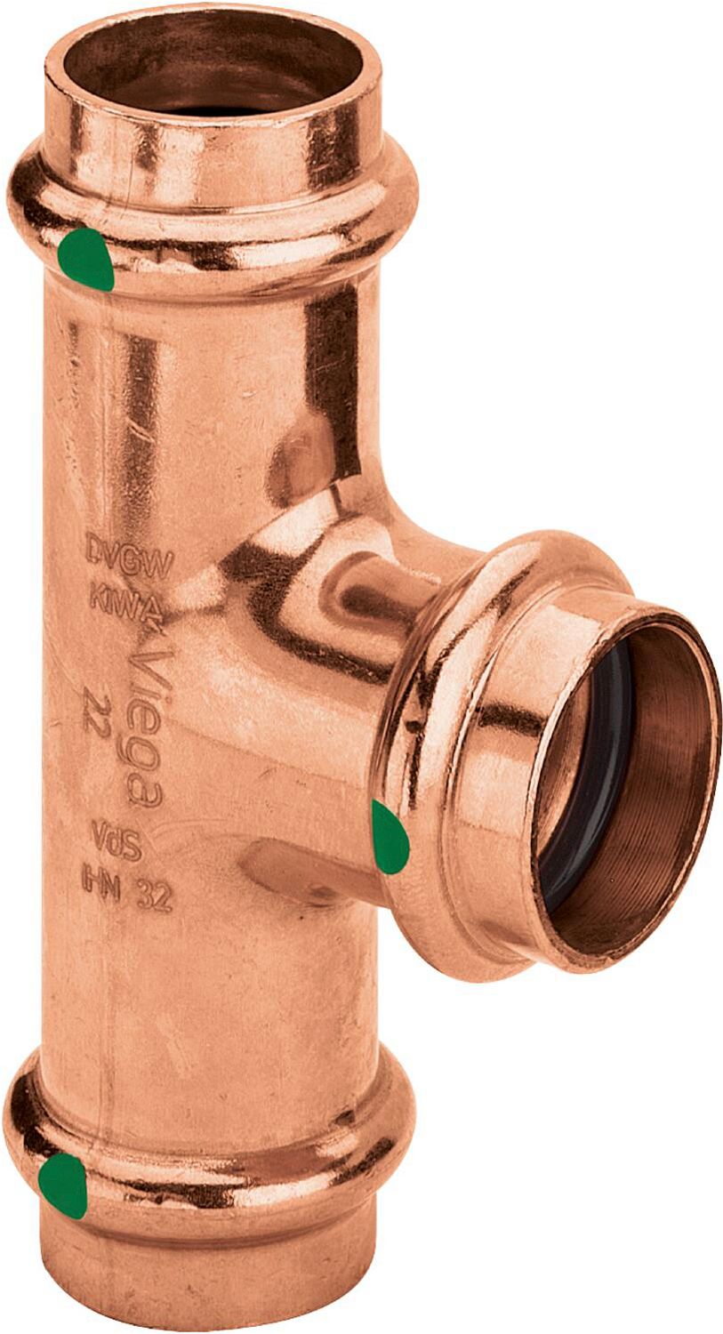 REDUCTIE T 42-28-42MM PROFIPRESS VIEGA