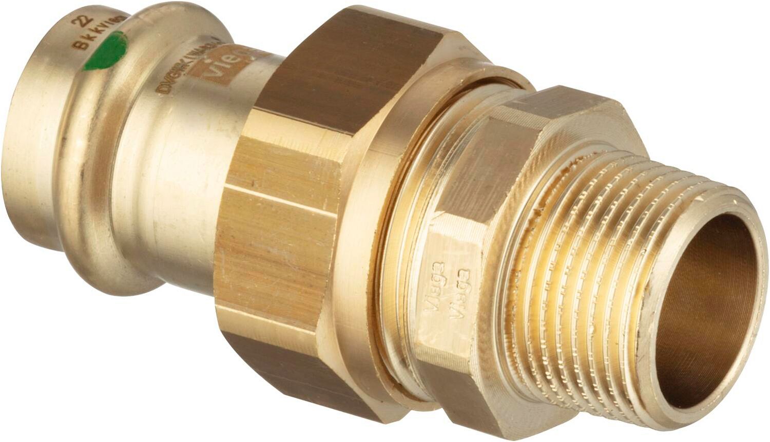 3-DELIGE KOPPELING 22MM 3/4&quot;M PROFIPRESS