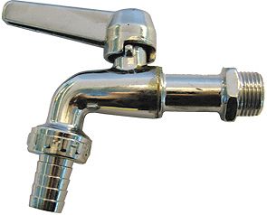 BOL DUBBEL DIENSTKRAAN EKOLUX 1/2&quot; CHR