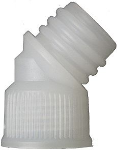 BOUCHE POUR PISTOLET ANGLE 45° 5 PIECES