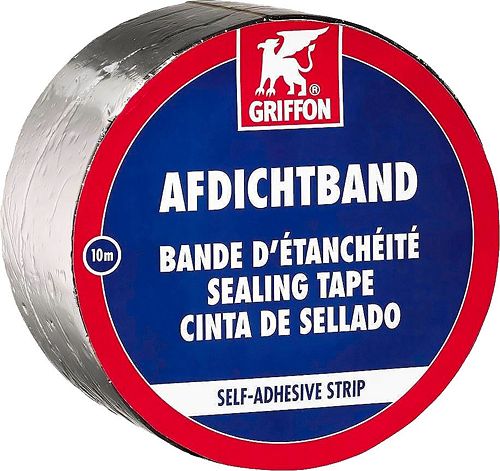BANDE D&#39;ETANCH.ALU GRIFFON 10CM ROUL.10M