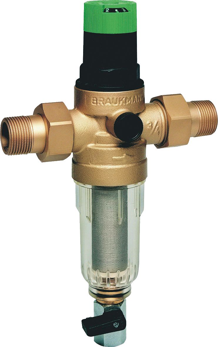 WATERDRUKREGEL.+FILTER BRAUKM. 1/2&quot;AA