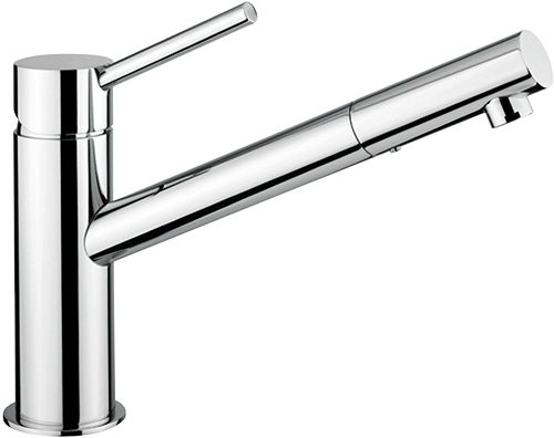 MITIGEUR LAVABO NORDICA+BEC LONG CH