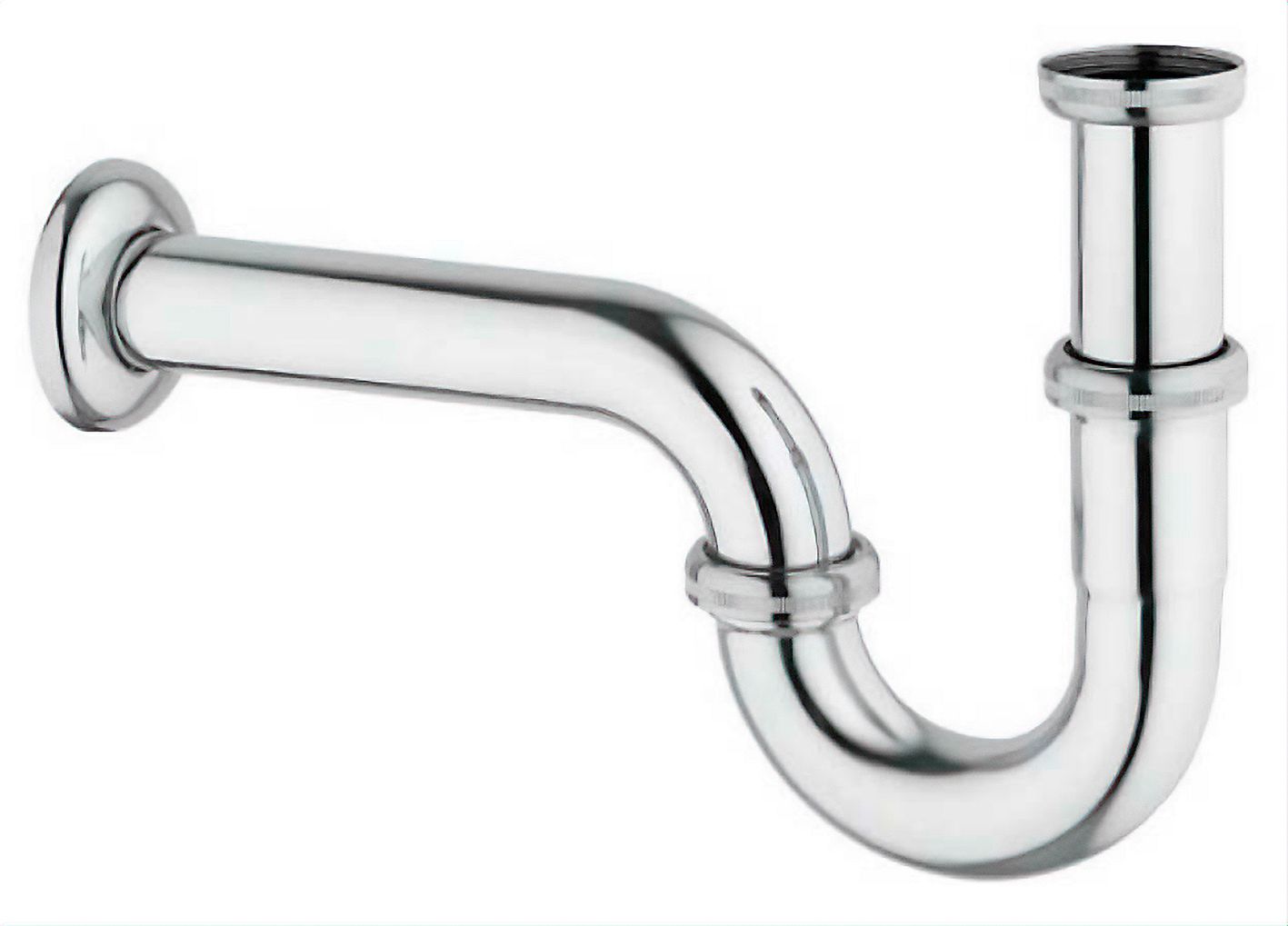 SIPHON TUBUL.5/4&quot;-32MM LAVABO CHR.