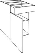ONDERKAST DEUR+LADE DEDECKER STUDIO