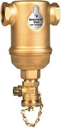 SPIROTRAP VUILAFSCHEIDER HORIZONTAAL