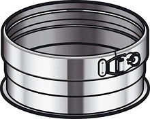 INOX ENKELW AFSLUITDOP CONDENSOR POUJOUL