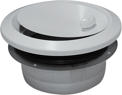 TOEVOERVENT.REGELB.S&P D 125MM MET.WIT